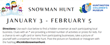 HCM Snowman Scavenger Hunt