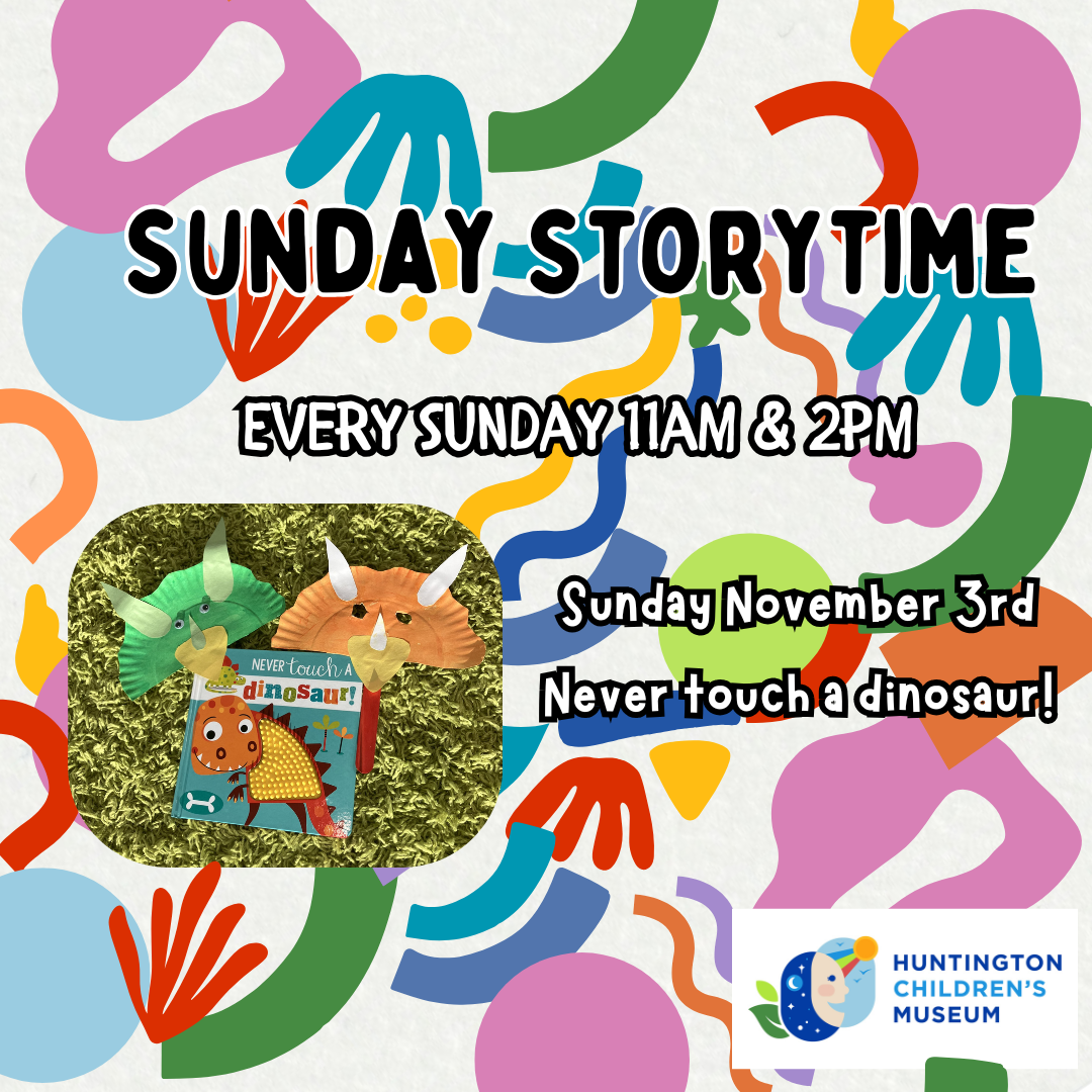 Sunday Storytime – Never Touch A Dinosaur – 2 Pm – HCMKids.org