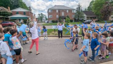 Central City Elementary Introduce HCM Story Walk with Ribbon Cutting Ceremony